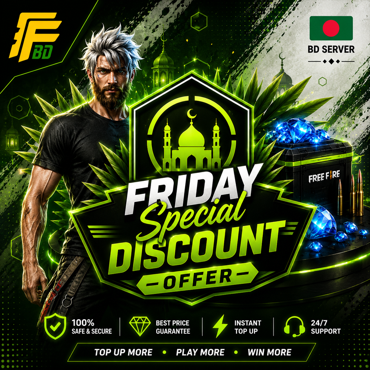 Friday Offer top-up at FFIBD